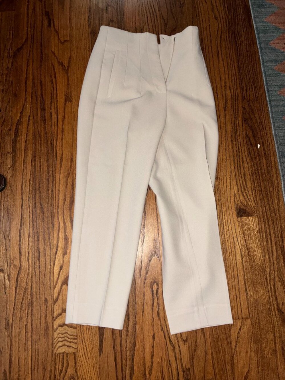 Zara High Waisted Slim-fit ankle length